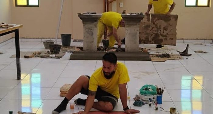 Arte y fe impulsan proceso de reinserción en penal de Minga Guazú Arte y fe impulsan proceso de reinserción en penal de Minga Guazú