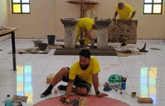 Arte y fe impulsan proceso de reinserción en penal de Minga Guazú