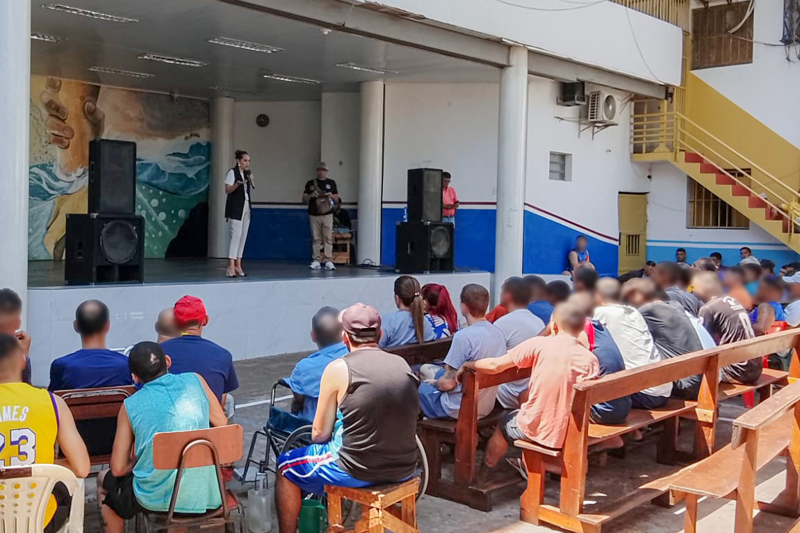 Justicia realizó socialización sobre reducción de penas en penitenciaría Tacumbú