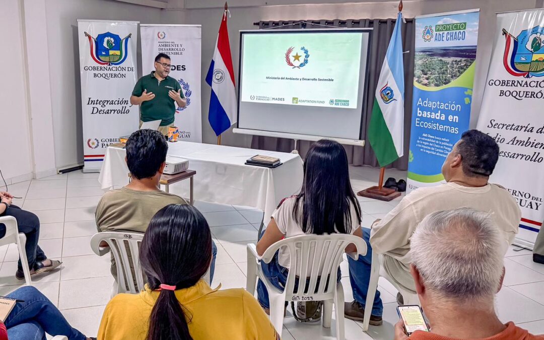 Técnicos de Boquerón se capacitan en el uso de datos agrometeorológicos Técnicos de Boquerón se capacitan en el uso de datos agrometeorológicos