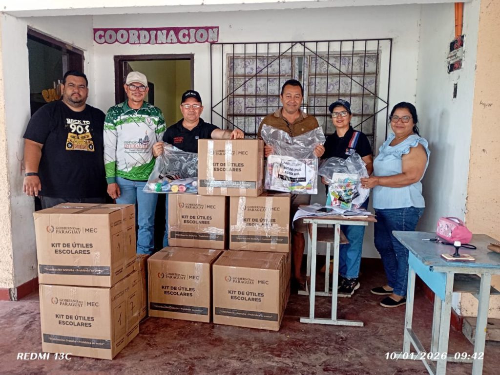 Alto Paraguay garantiza el 100% de la entrega de kits escolares, pese a desafíos geográficos