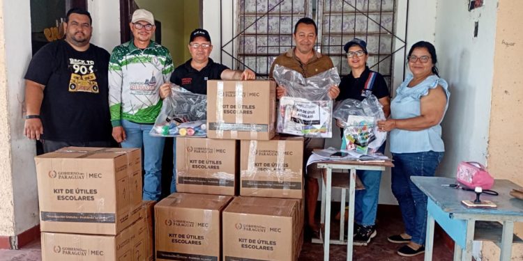 Alto Paraguay garantiza el 100% de la entrega de kits escolares, pese a desafíos geográficos
