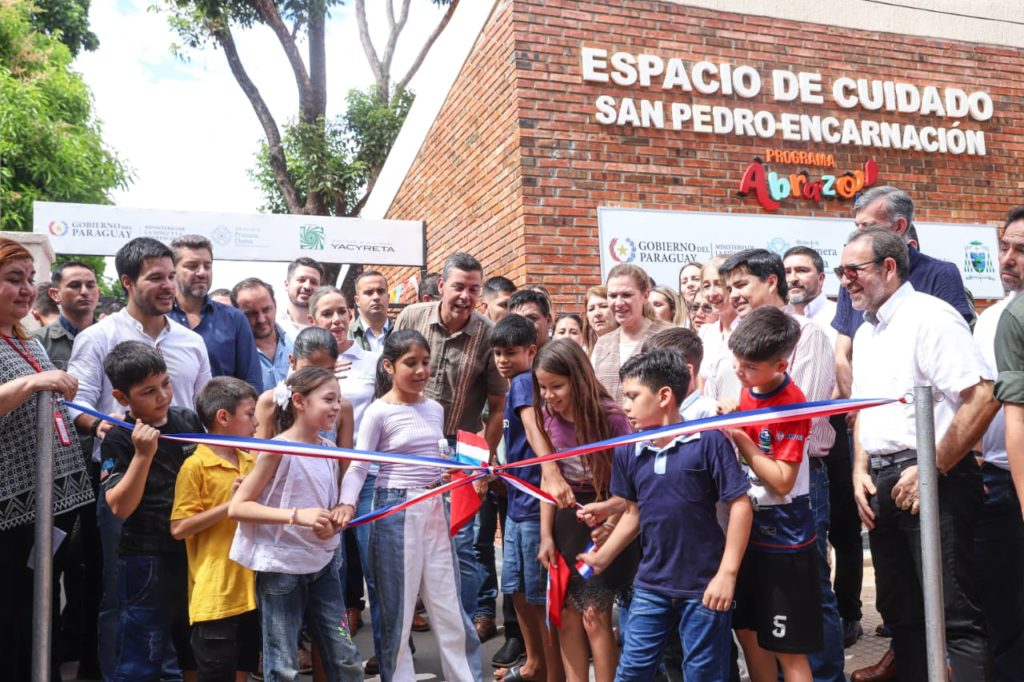 Encarnación: habilitan Espacio de Cuidado para 300 familias del Barrio San Pedro Encarnación: habilitan Espacio de Cuidado para 300 familias del Barrio San Pedro
