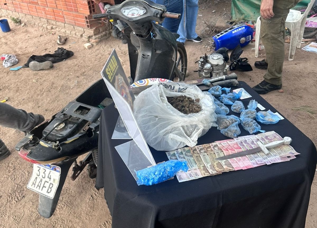 Imputan a cuatro personas por microtráfico en Villa Hayes