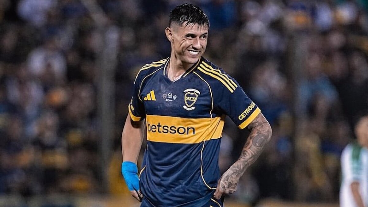 Adam Bareiro, motivado con Boca: apunta a volver a la Selección Paraguaya