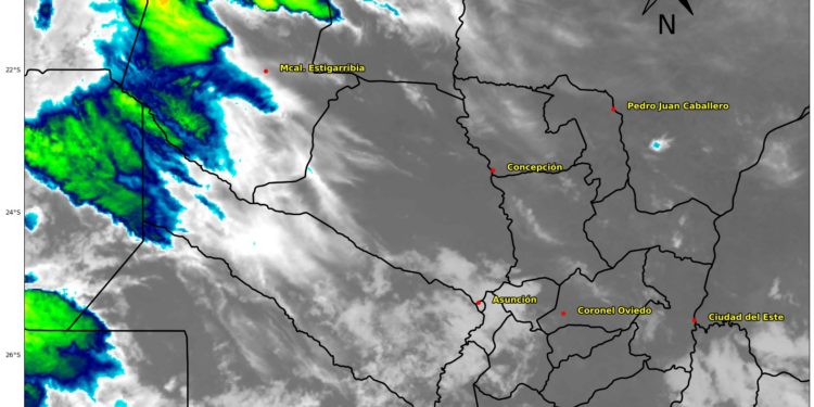 Alerta por tiempo severo en el Chaco paraguayo