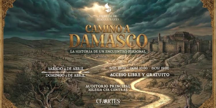 “Camino a Damasco”: el CFA prepara una Semana Santa con teatro, música y mensaje de transformación