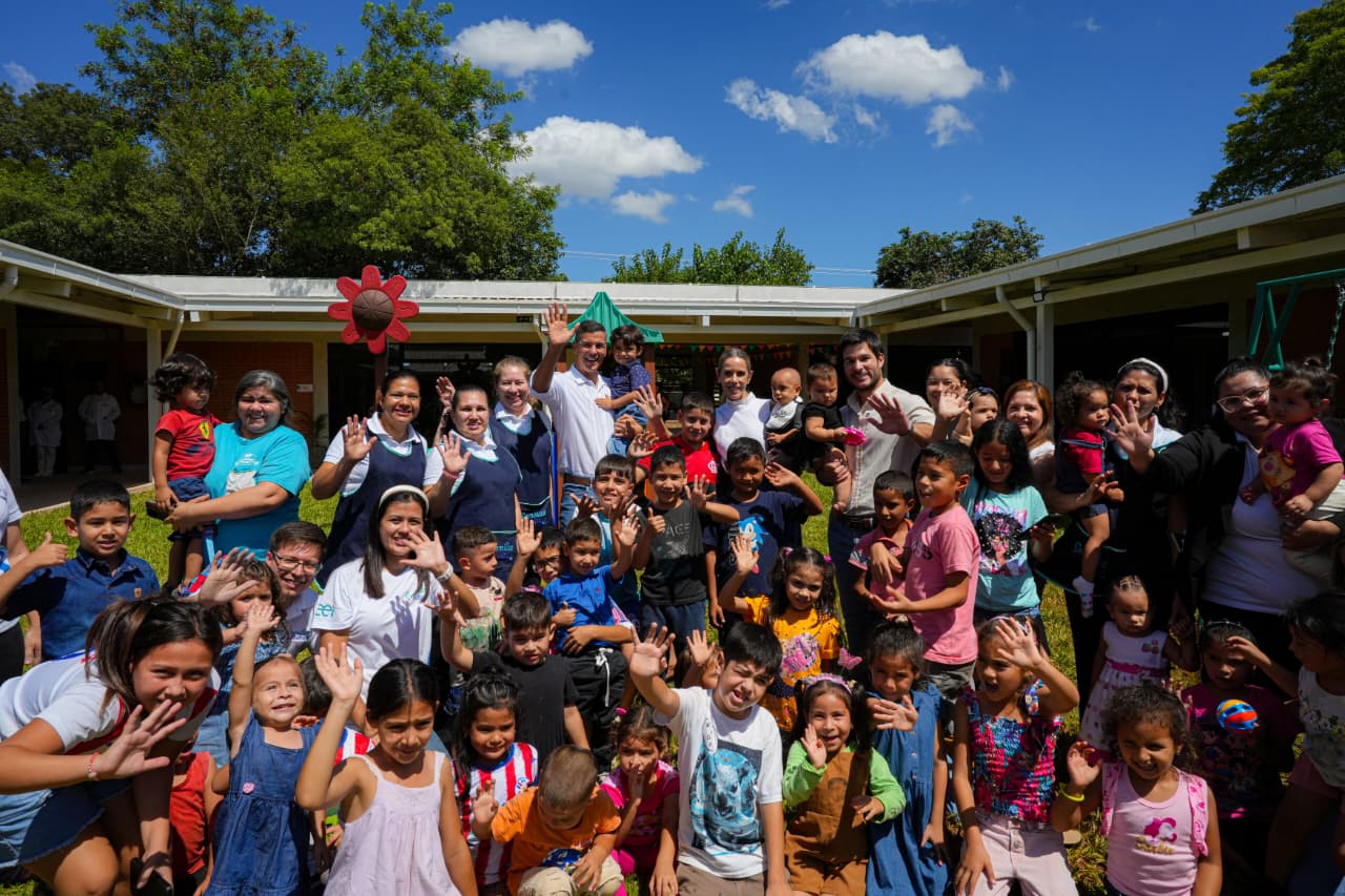 Primer centro de atención integral a la primera infancia abre en Capiatá y marca inicio de red nacional Primer centro de atención integral a la primera infancia abre en Capiatá y marca inicio de red nacional
