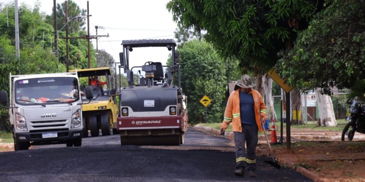 Plan 1.000 km avanza en el interior: obras viales se expanden en Caazapá y Boquerón
