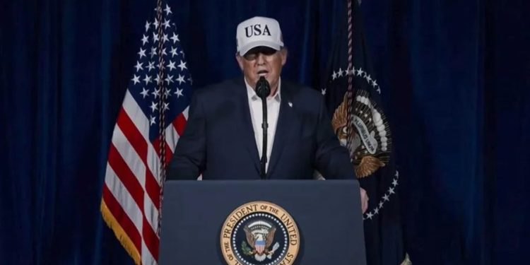 Presidente Trump afirma que el régimen iraní ha colapsado por completo, tras la operación «Epic Fury» Presidente Trump afirma que el régimen iraní ha colapsado por completo, tras la operación «Epic Fury»