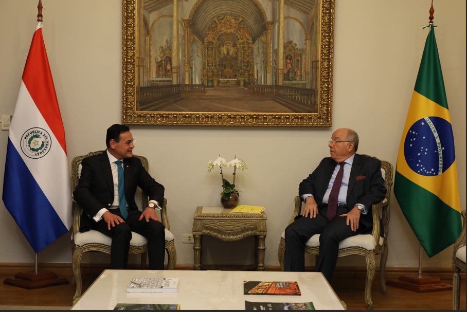 Paraguay y Brasil refuerzan alianza estratégica: Itaipú, Hidrovía y seguridad en el centro de la agenda