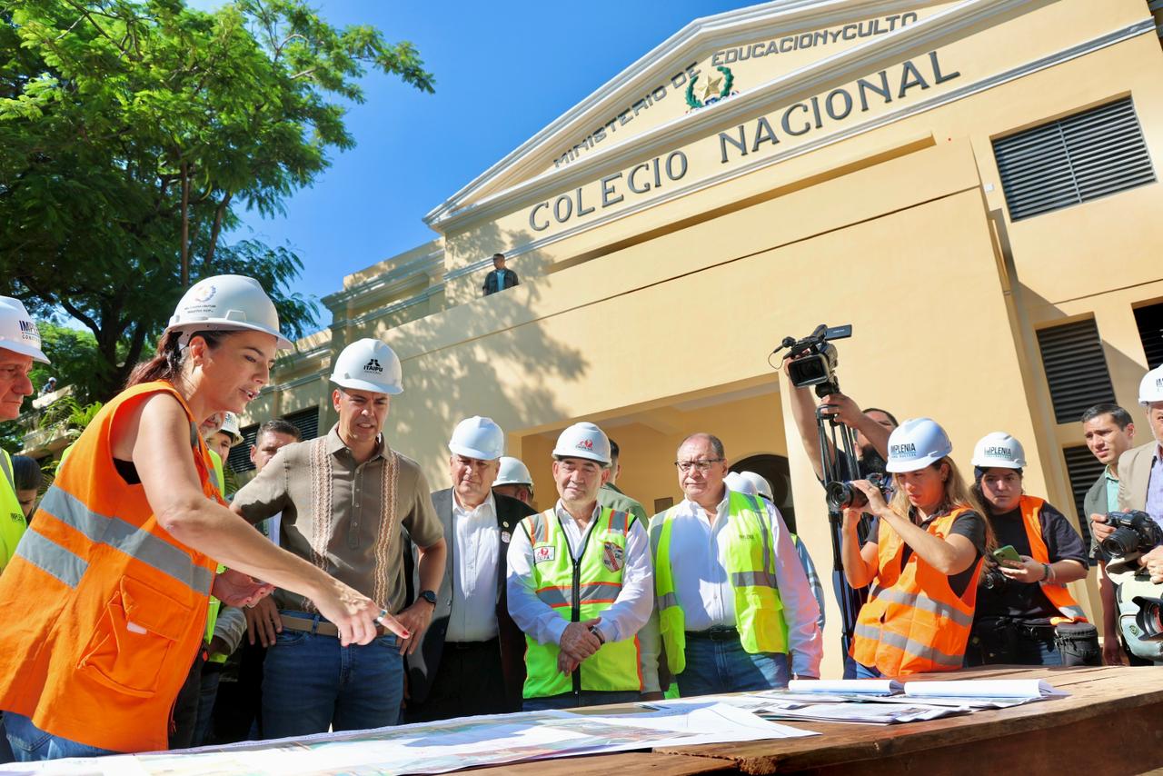 Culmina la renovación integral del Colegio Nacional de la Capital Culmina la renovación integral del Colegio Nacional de la Capital