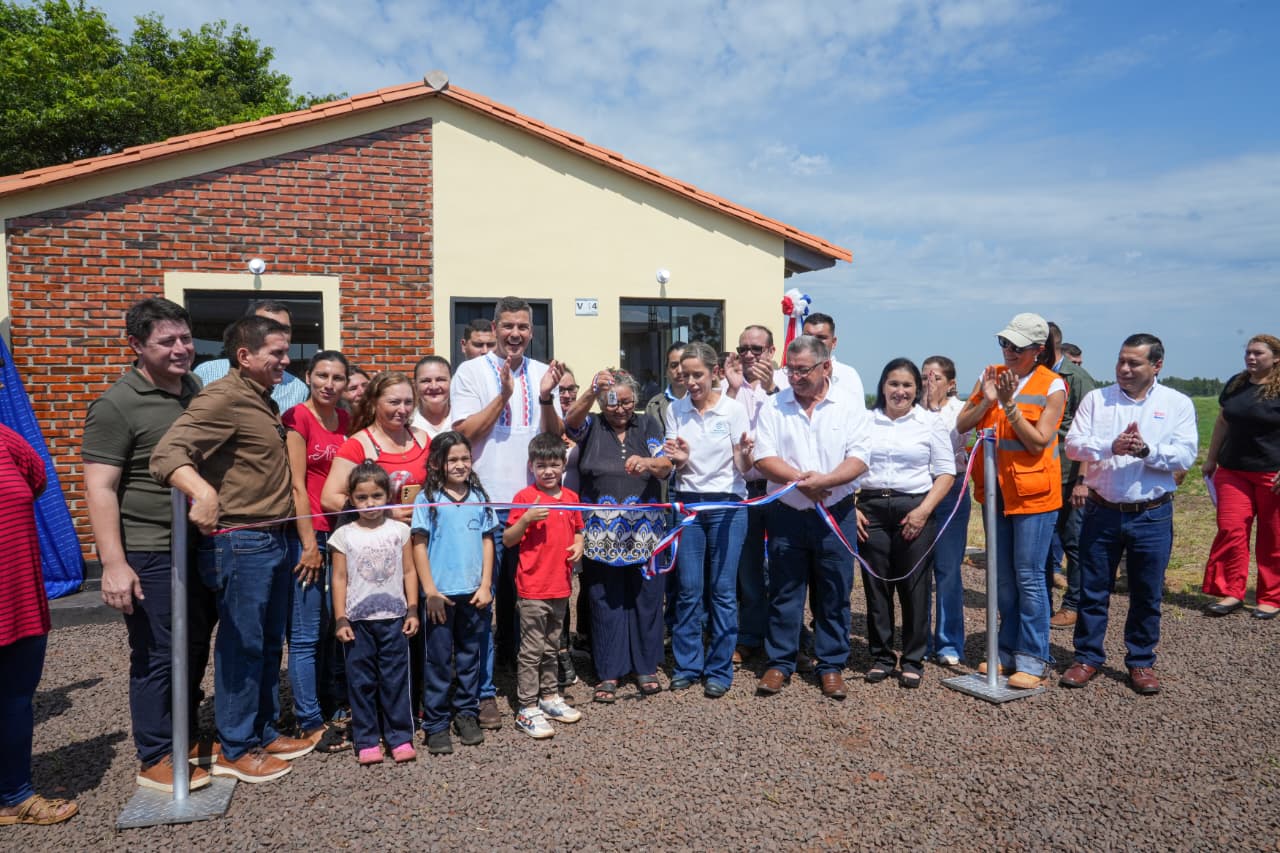 Techo propio en Caazapá: Salto histórico en vivienda social