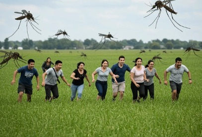 Lluvias y calor dispararon proliferación de mosquitos “gigantes”, pero no transmiten dengue