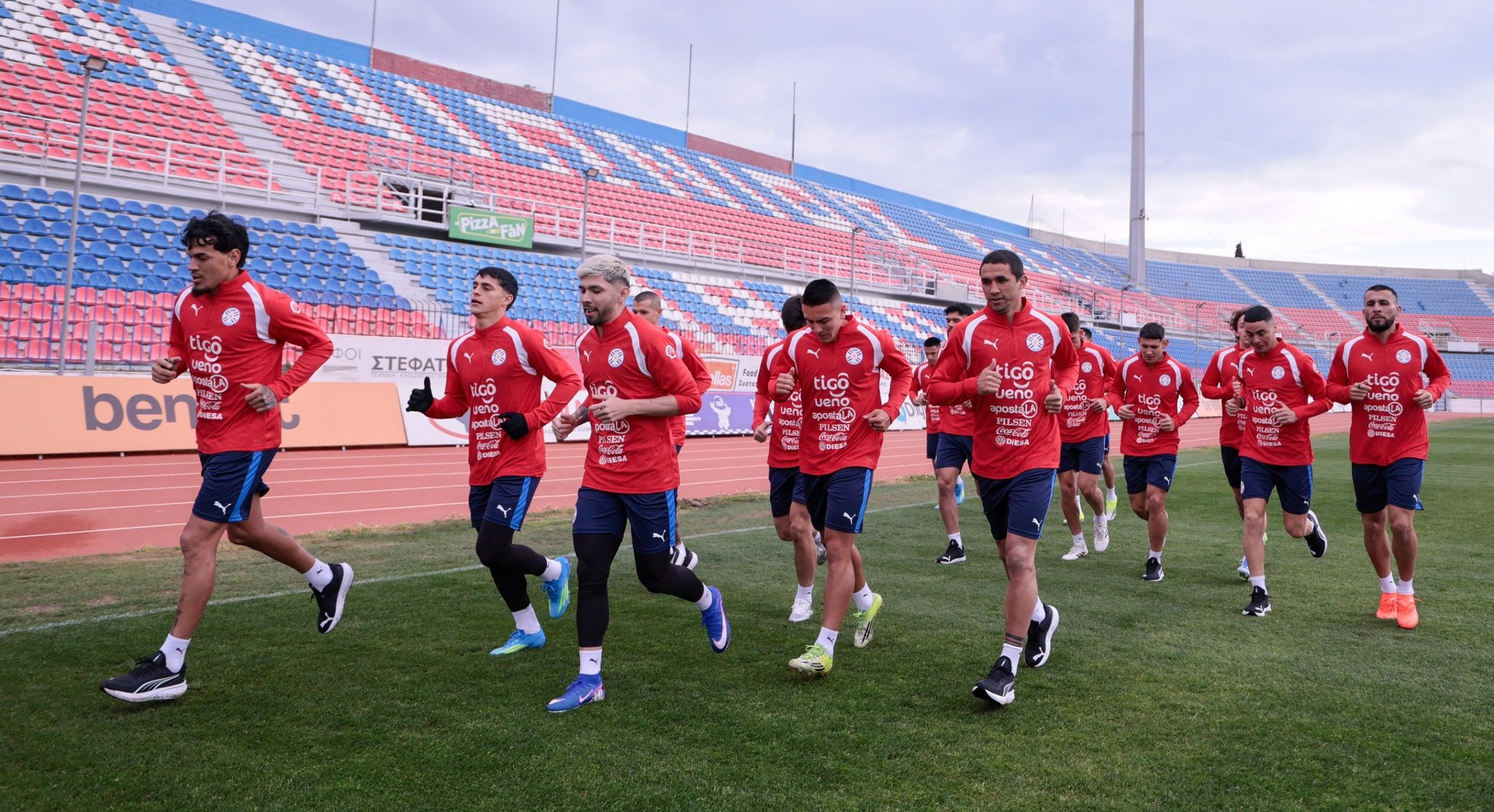 Paraguay inició trabajos en Atenas pensando en el primer amistoso ante Grecia