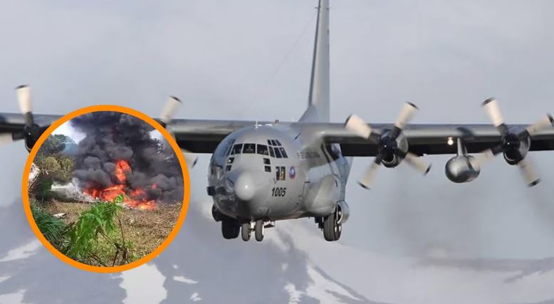 Tragedia aérea en Colombia: cayó un avión militar con más de 100 personas a bordo