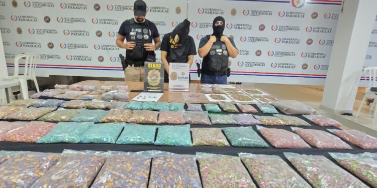 Incautación récord de éxtasis en zona urbana