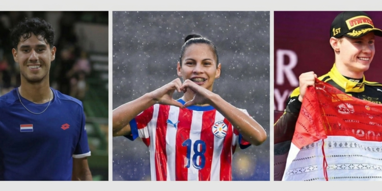 «Claudinha», Dani y Josua, 3 jóvenes deportistas paraguayos en rápido ascenso «Claudinha», Dani y Josua, 3 jóvenes deportistas paraguayos en rápido ascenso