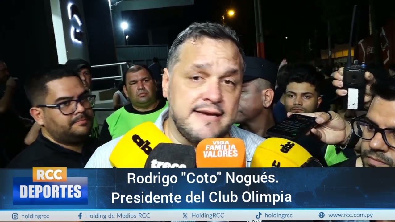 Video: ​¡No se calló nada! El presidente Rodrigo Nogues de Olimpia rompe el silencio tras los incidentes