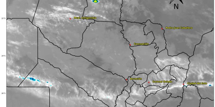 Meteorología emite aviso especial por tormentas severas para Alto Paraguay