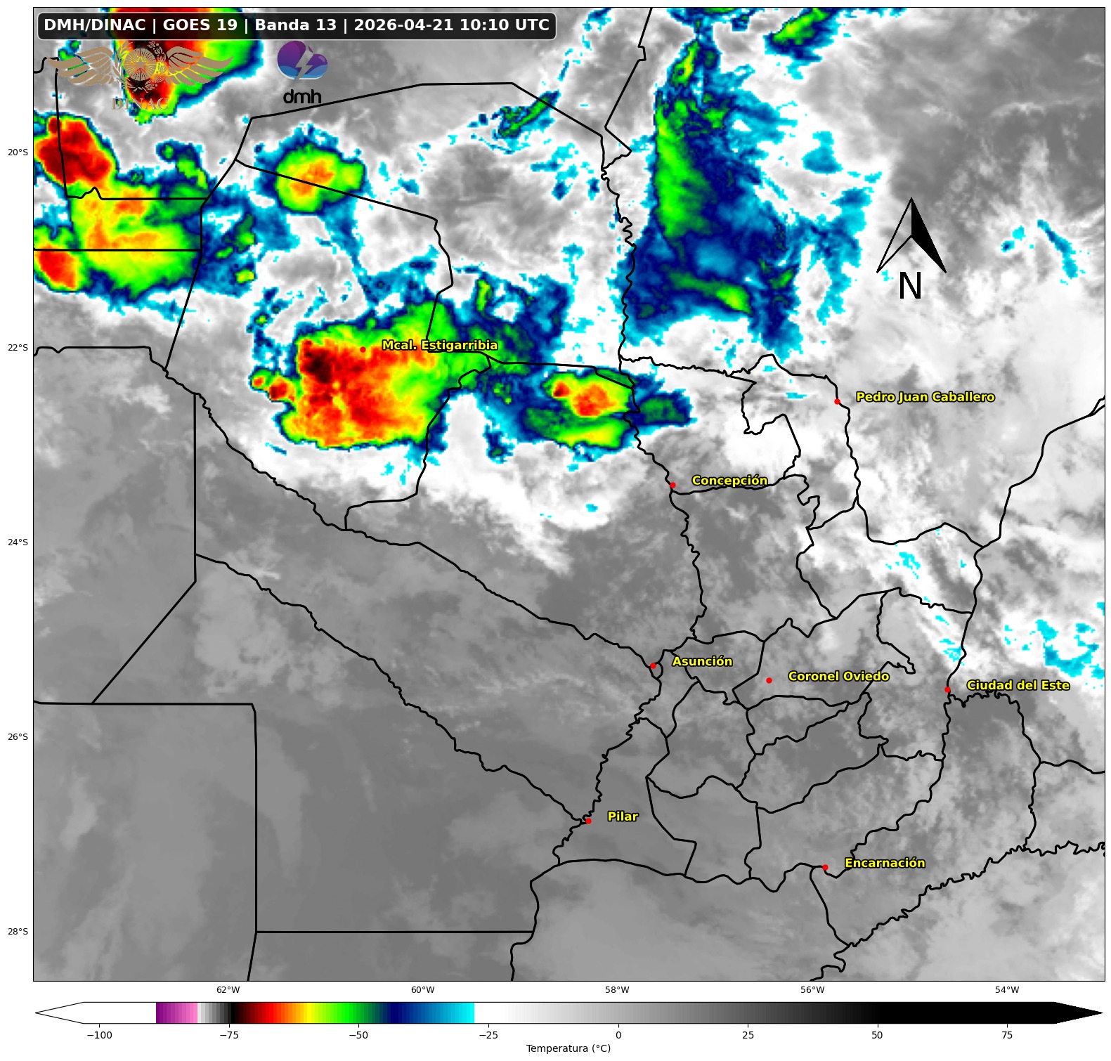 Alerta meteorológica para el Chaco: advierten sobre tiempo severo durante la mañana del martes