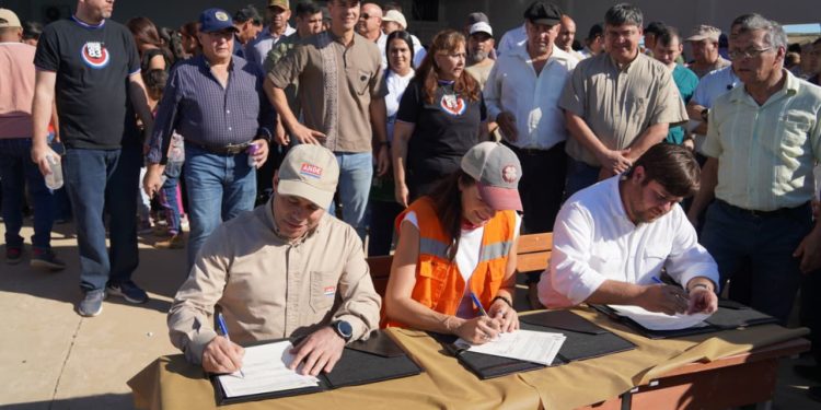 ANDE, MOPC y Mcal. Estigarribia impulsan instalación de planta solar y mejoras viales en Pozo Hondo