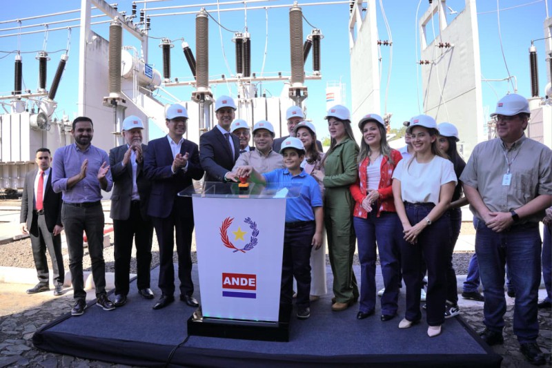 ANDE inaugura una moderna subestación para Alto Paraná