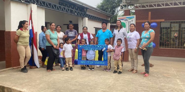 Salud insiste en vacunación en Boquerón ante baja cobertura contra el sarampión