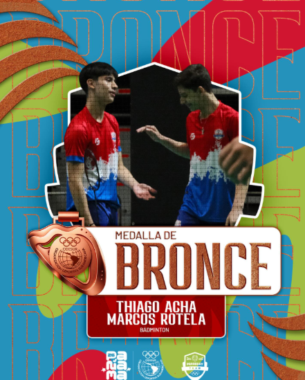 Paraguay pisa fuerte en bádminton, ya tiene bronce y busca el oro!