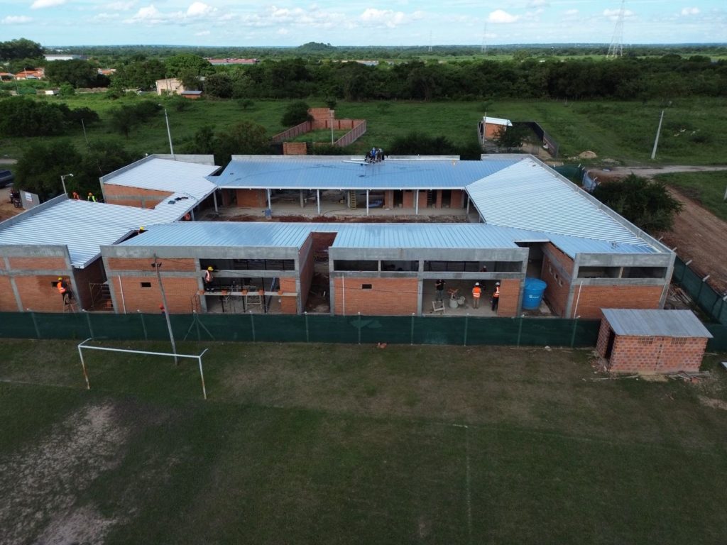 Primer centro de atención integral a la primera infancia en el Chaco alcanza 70% de avance