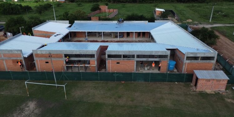 Primer centro de atención integral a la primera infancia en el Chaco alcanza 70% de avance