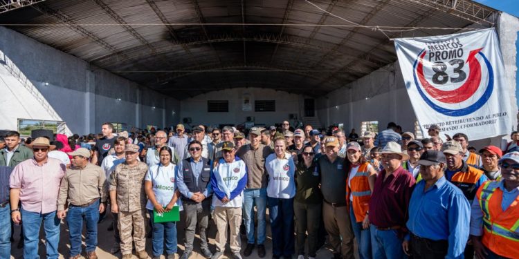 Pozo Hondo, símbolo de integración y solidaridad: Peña destaca labor de Promo 83 en una jornada histórica en el Chaco