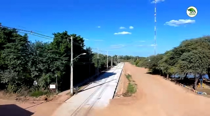 Filadelfia culmina primera etapa de pavimentación de la avenida Carayá y anuncia nuevas obras para luego de la Semana Santa