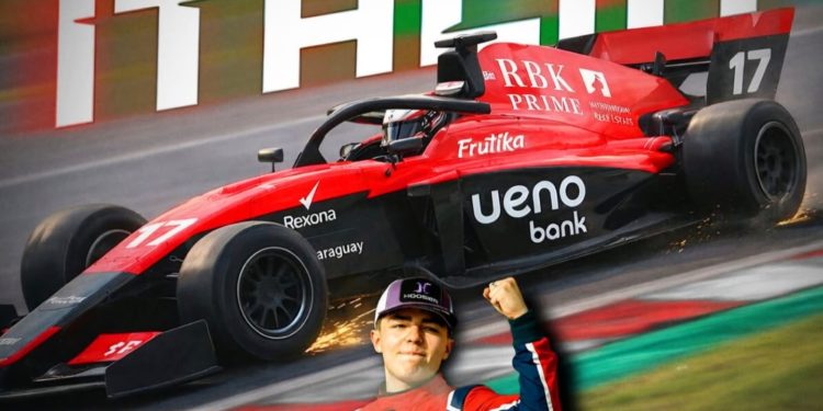 Debut soñado: Mateo Valente conquista la pole en su primera clasificación en la F3 Italiana