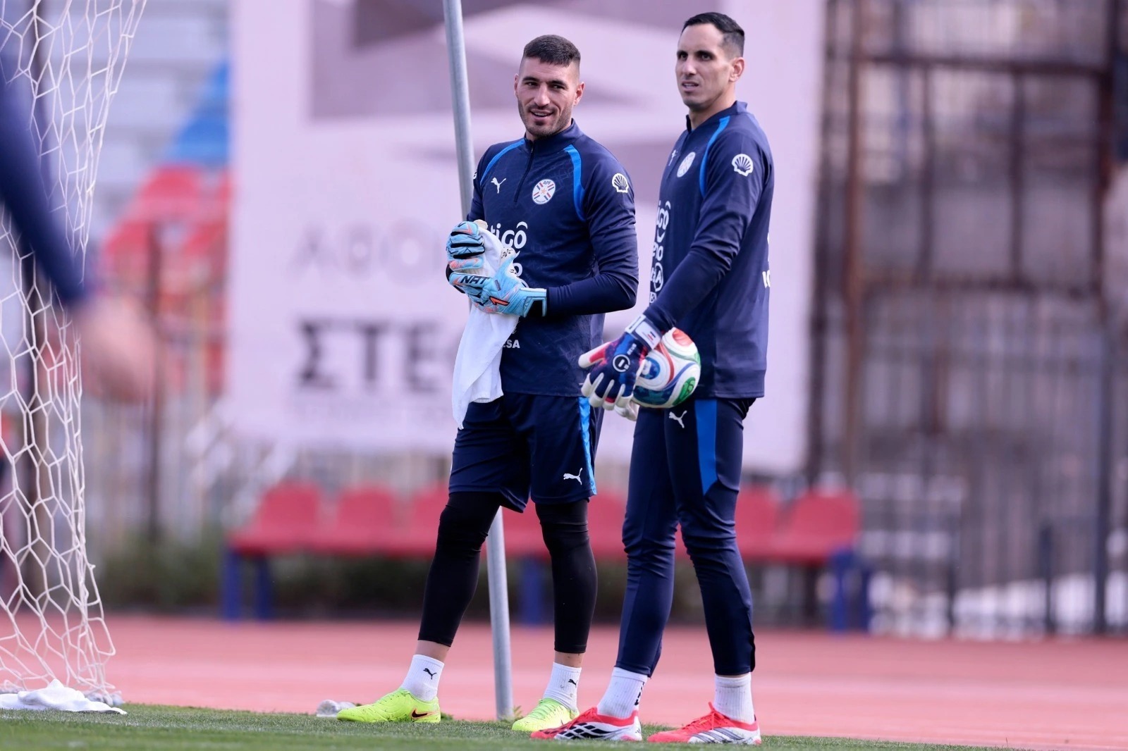 Arqueros de la Selección activan en la sede de Libertad de cara al Mundial