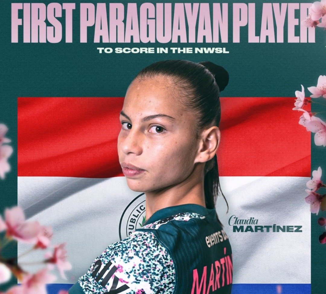Claudia Martínez hace historia: primer grito paraguayo en la élite de Estados Unidos
