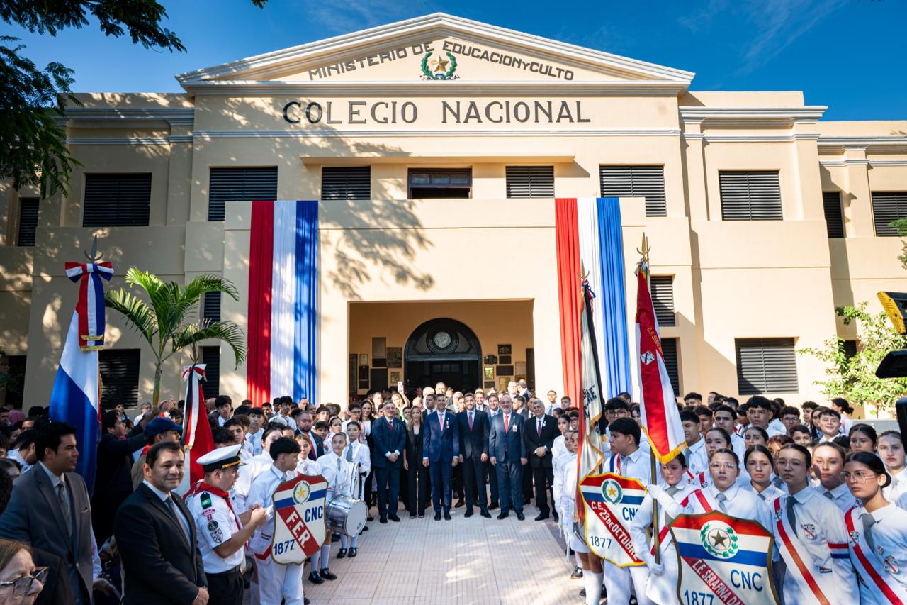 Restauración integral del Colegio Nacional de la Capital: infraestructura, tecnología y capital humano marcan un nuevo modelo educativo