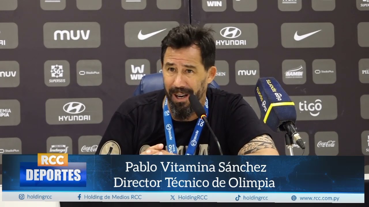 Video: ¡LO DIJO TODO! La conferencia de Pablo Vitamina Sánchez tras sacar campeón a Olimpia