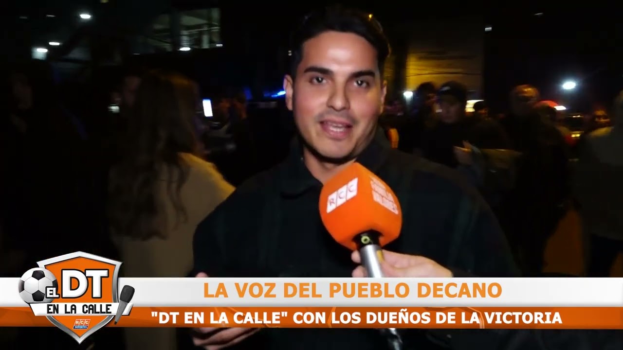 Video: «DT EN LA CALLE» CON LOS DUEÑOS DE LA VICTORIA TRAS DERROTAR A VASCO