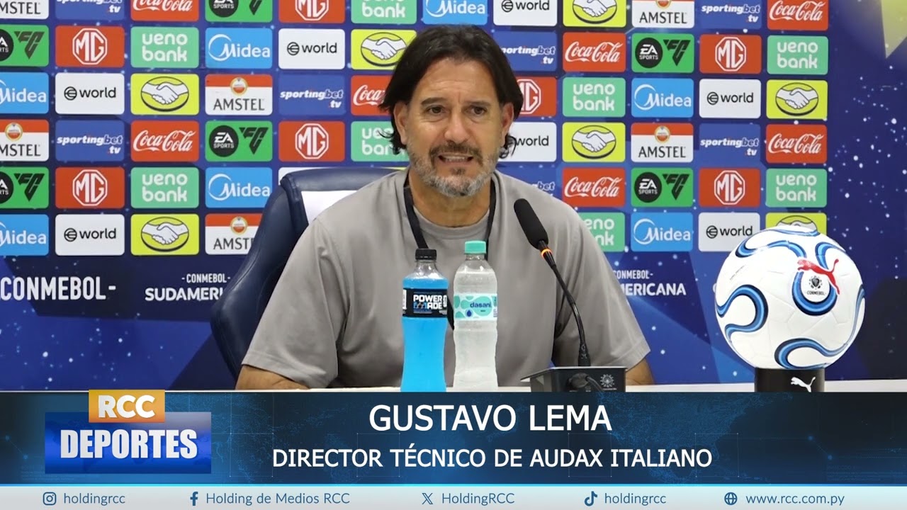 Video: SIN EXCUSAS: GUSTAVO LEMA ANALIZA LA CAÍDA DE AUDAX ITALIANO Y RECONOCE LA SUPERIORIDAD DEL RIVAL Video: SIN EXCUSAS: GUSTAVO LEMA ANALIZA LA CAÍDA DE AUDAX ITALIANO Y RECONOCE LA SUPERIORIDAD DEL RIVAL
