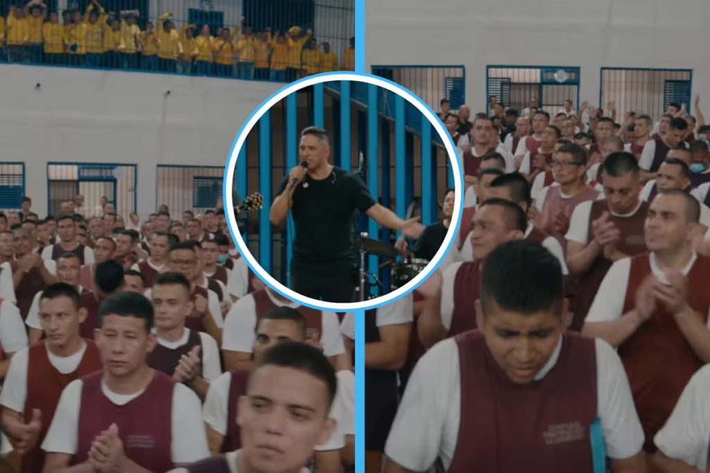 Música y mensaje cristiano a 4.000 reclusos en penal de máxima seguridad en El Salvador