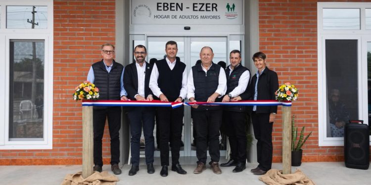 Chortitzer inauguró ampliación en el Hogar de Adultos Mayores Eben-Ezer