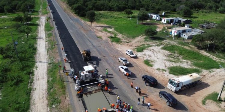 Ruta Pozo Colorado-Concepción se convierte en la primera carretera de hormigón del Paraguay