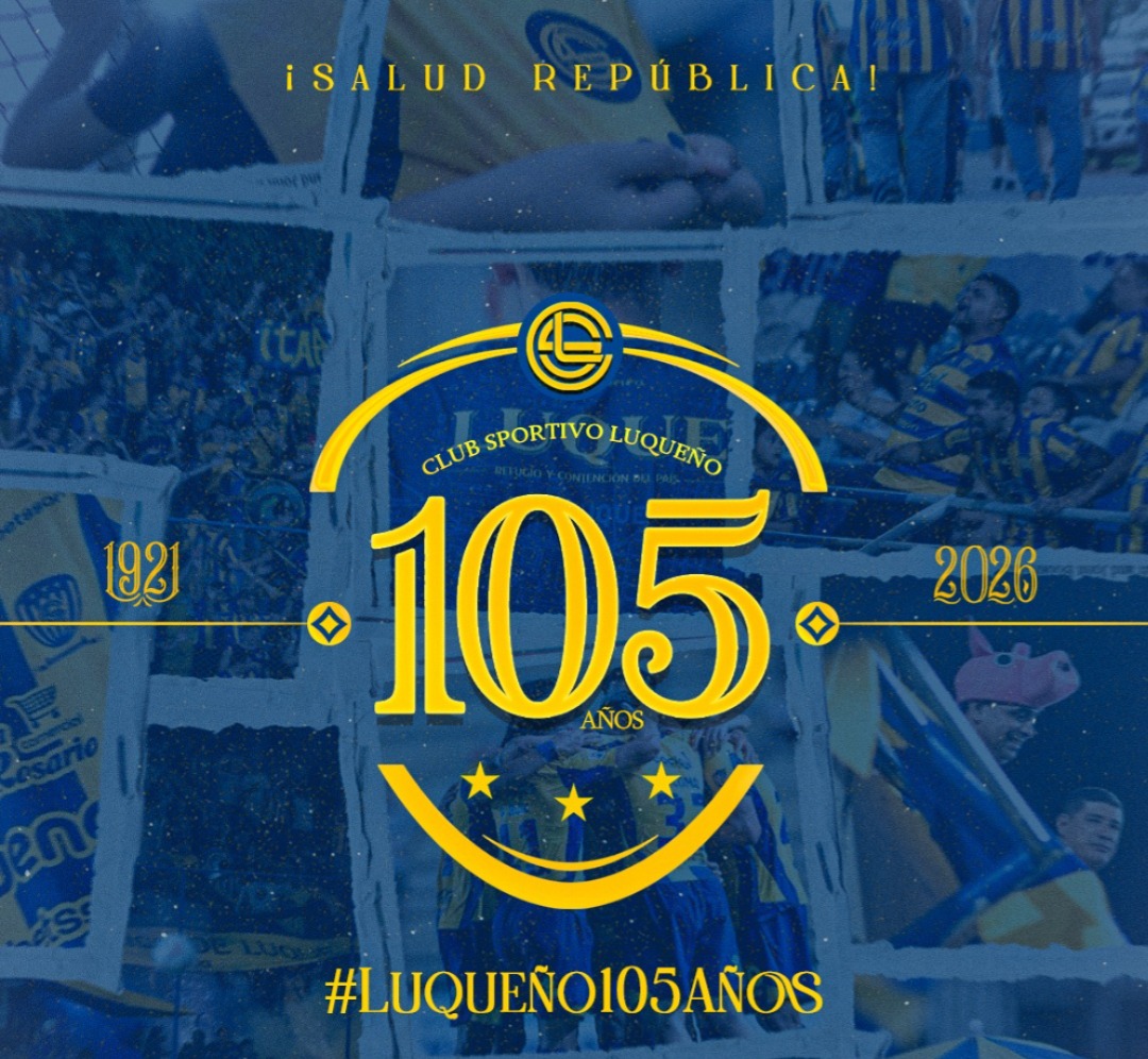 Sportivo Luqueño celebra 105 años de pasión, gloria y resistencia