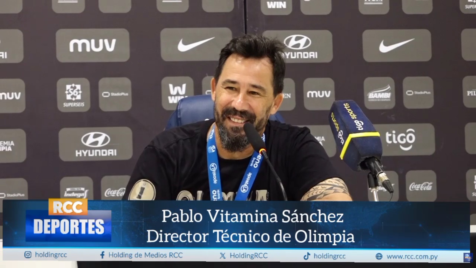 Pablo Vitamina Sánchez: “Lograr esto con Olimpia es un orgullo que recordaré toda mi vida”