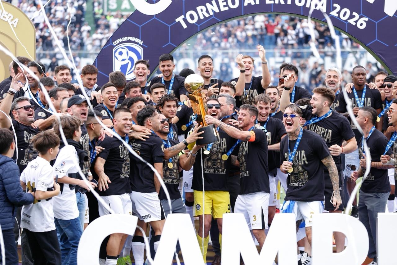 ¡El Rey de Copas recupera su trono! Olimpia se consagra campeón del Apertura 2026