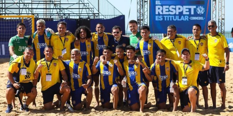 Orgullo de la Republica: Luqueño se queda con el tercer puesto de la Libertadores de Playa