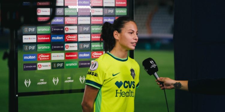 Impacto guaraní en Norteamérica: Con gol de Claudia Martínez, el Washington Spirit es finalista de la Concachampions