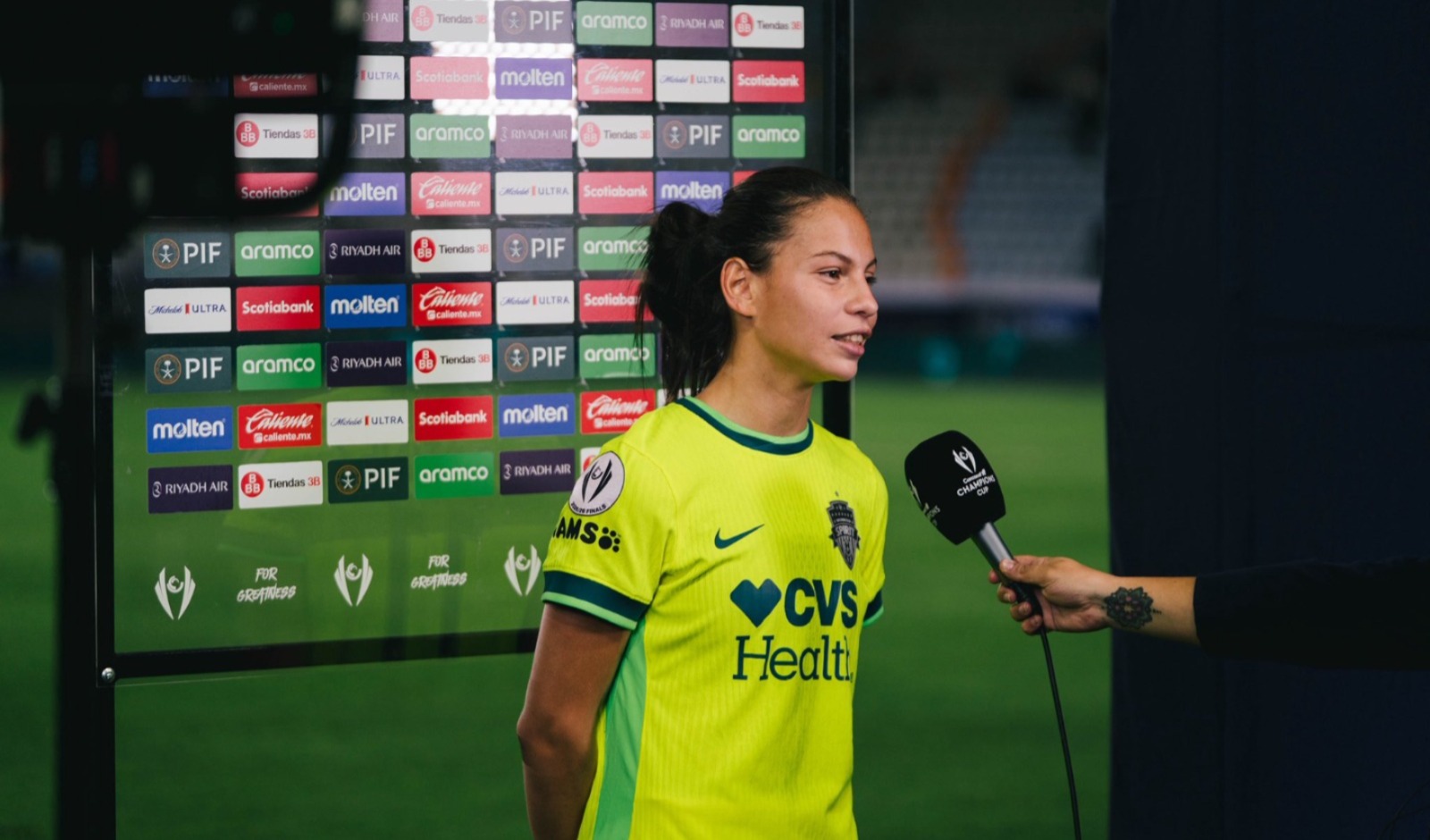 Impacto guaraní en Norteamérica: Con gol de Claudia Martínez, el Washington Spirit es finalista de la Concachampions