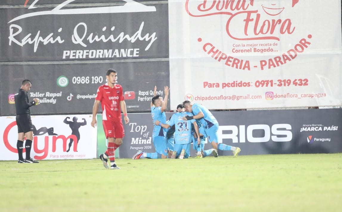 Benjamín Aceval pisa fuerte en Carapeguá y se sube a la cima de la Intermedia